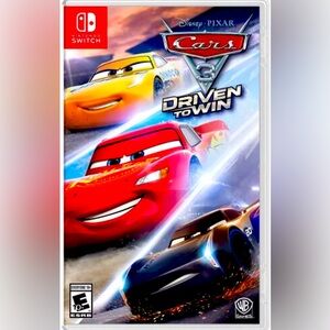 Nintendo Switch Disney Cars video game.
